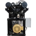 Industrial Gold 10Hp, 208-230V, 3 Phase, 60Hz, Cube Air Comp., 35Cfm@175Psi, Igq103 IGQ103